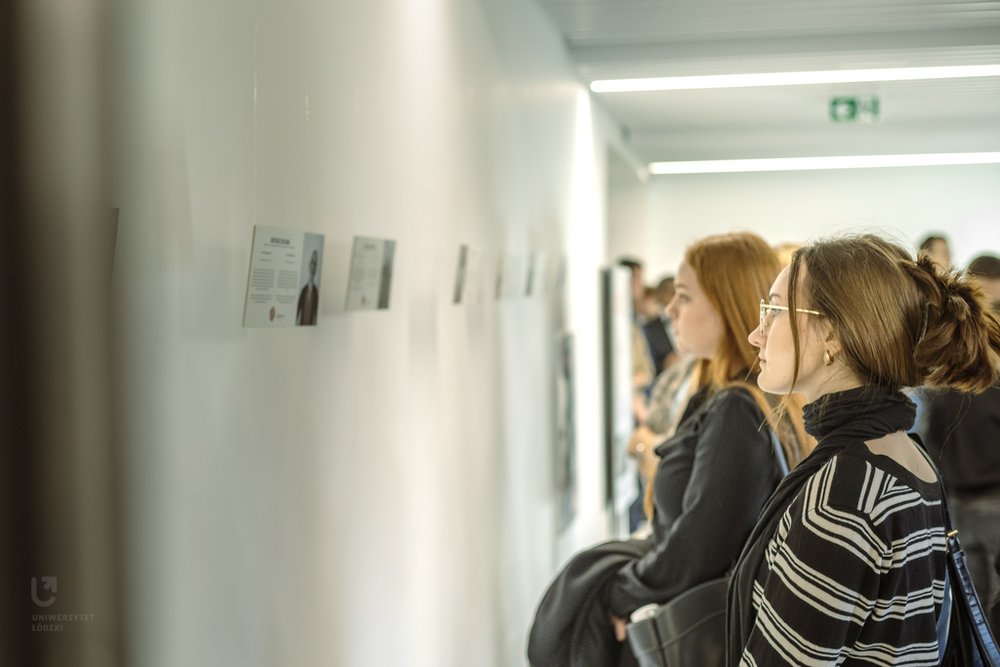 the opening of the exhibition