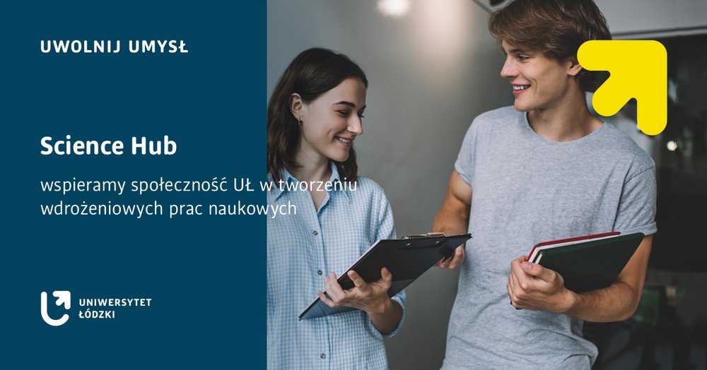 grafika promująca science hub