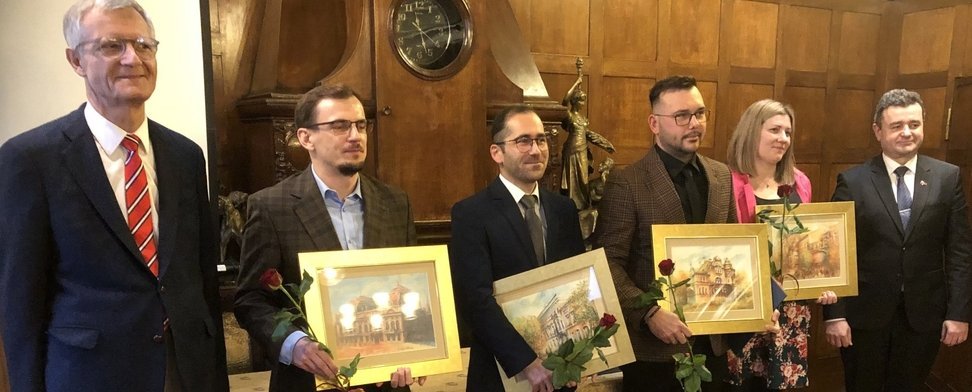 wszyscy uhonorowani nagrodami PAN