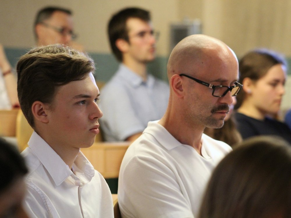 Uczestnicy seminarium podsumowującego VII edycję programu "Zdolny uczeń-świetny student" na WBIOŚ