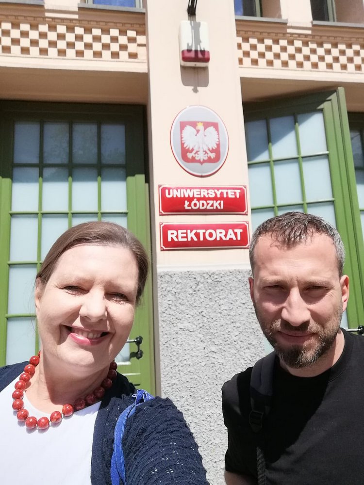 Gökhana Savaş visits UniLodz