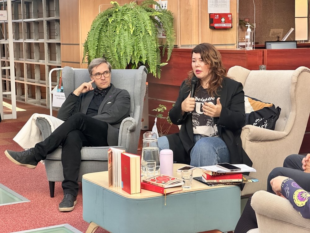 spotkanie z Agnieszką Szpilą