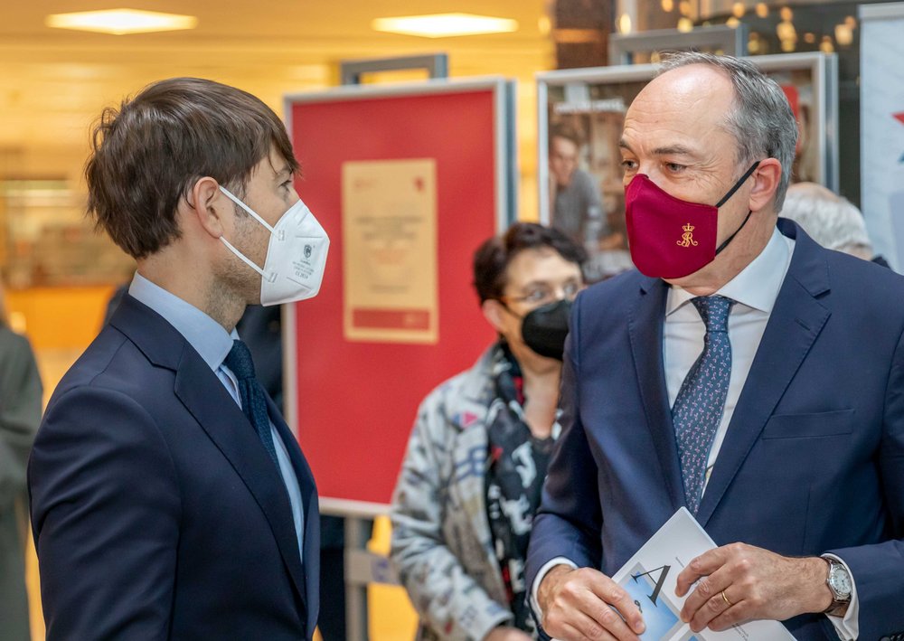 Ambassador of Luxembourg during the opening ceremony