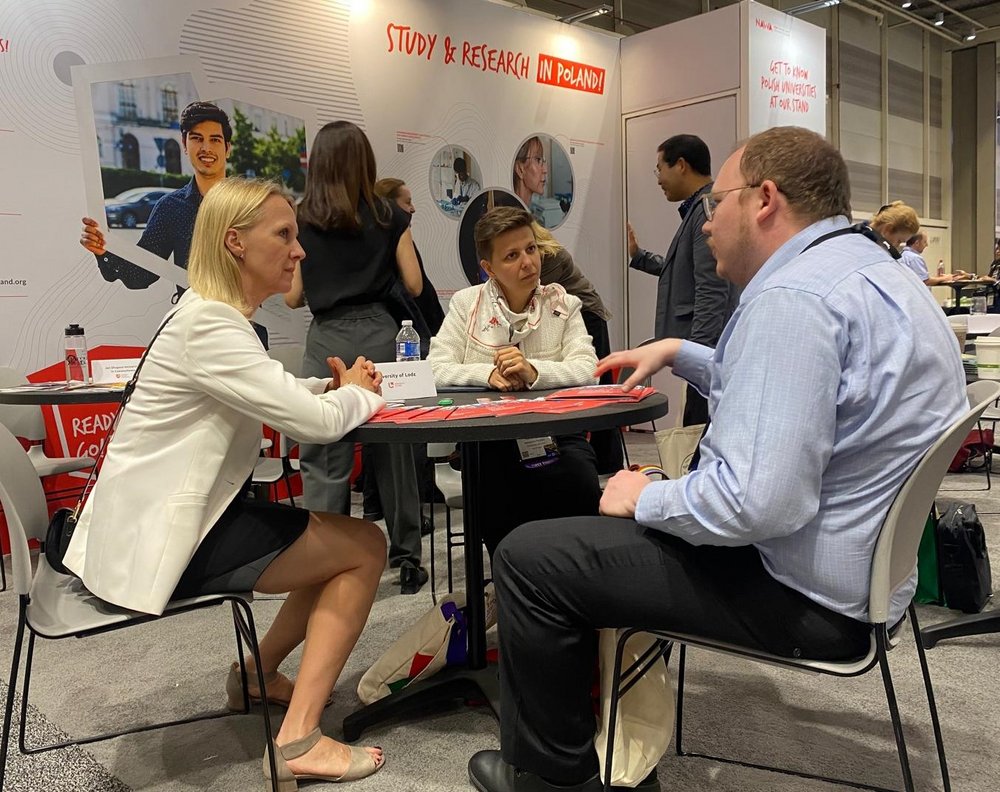 Delegacja UŁ na targach NAFSA w Nowym Orleanie