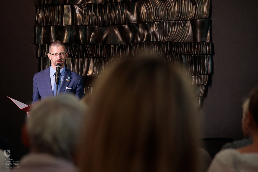 Dr Andrzej Kompa, Vice-Dean of the Faculty of Philosophy and History, University of Lodz