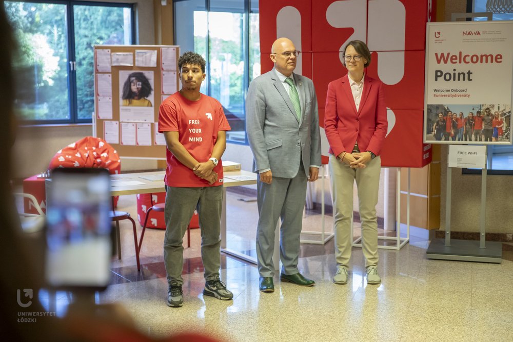 official opening of the Welcome Point 