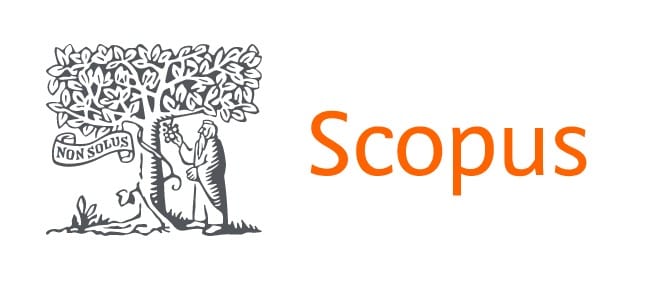 Logo with a drawing of a tree and the inscription Scopus Logo with a drawing of a tree and the inscription Scopus